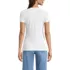 Women's Tall Micro Rib T-Shirt, Back