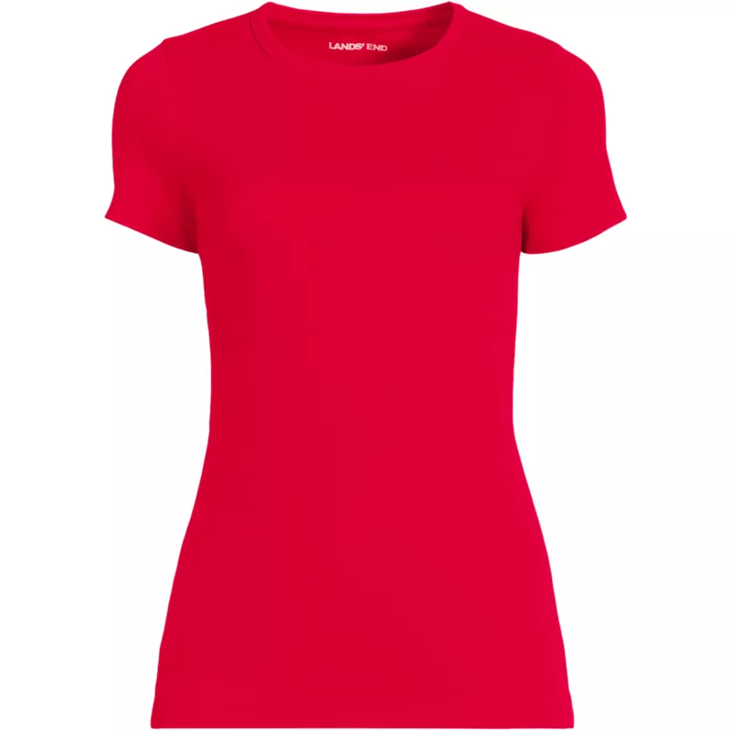 Women's Micro Rib T-Shirt, Front