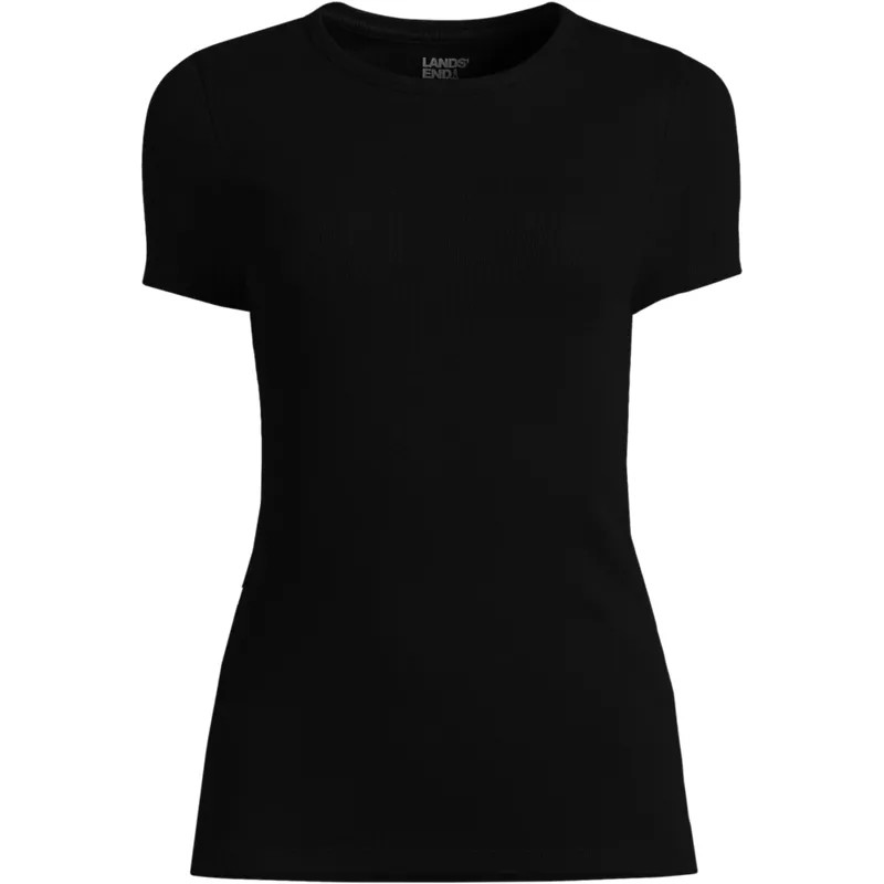 Women's Micro Rib T-Shirt, Front