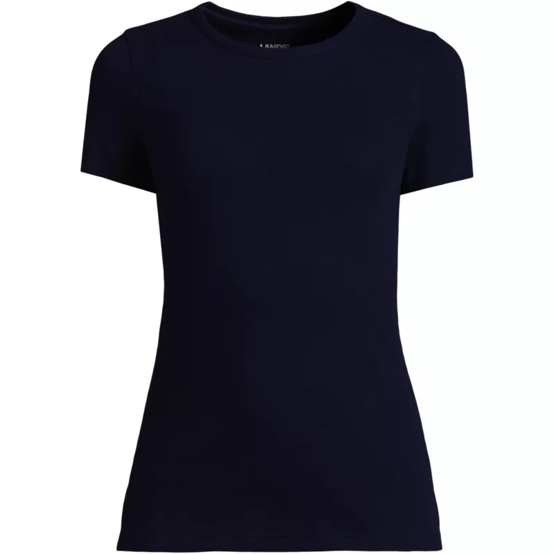 Women's Micro Rib T-Shirt, Front