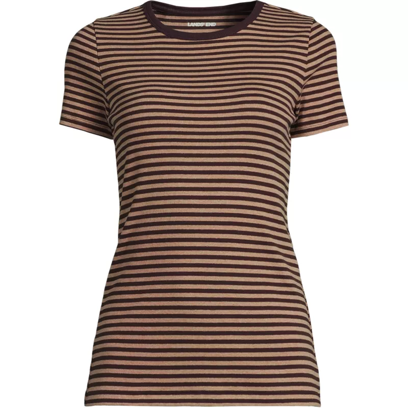 Women's Micro Rib T-Shirt, Front