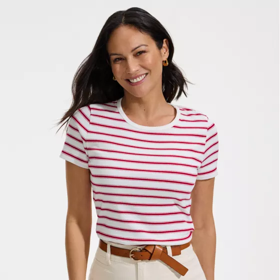 Women's Micro Rib T-Shirt - primary