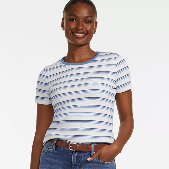 Women's Micro Rib T-Shirt - primary