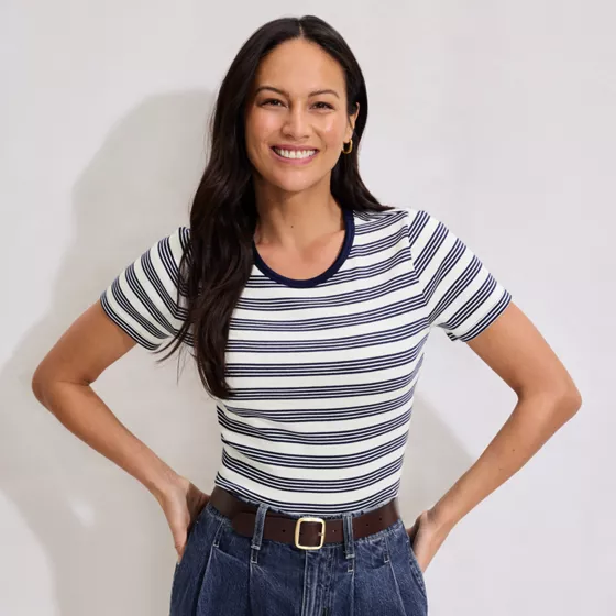 Women's Micro Rib T-Shirt - primary