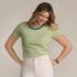 Women's Micro Rib T-Shirt, alternative image