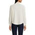 Women's Waffle Relaxed Long Sleeve Shirt Jacket, Back