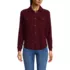 Women's Waffle Relaxed Long Sleeve Shirt Jacket, Front