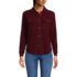 Women's Waffle Relaxed Long Sleeve Shirt Jacket, Front
