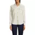 Women's Waffle Relaxed Long Sleeve Shirt Jacket, Front