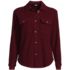 Women's Waffle Relaxed Long Sleeve Shirt Jacket, Front