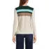 Women's Long Sleeve Cozy Rib Henley Top, Back