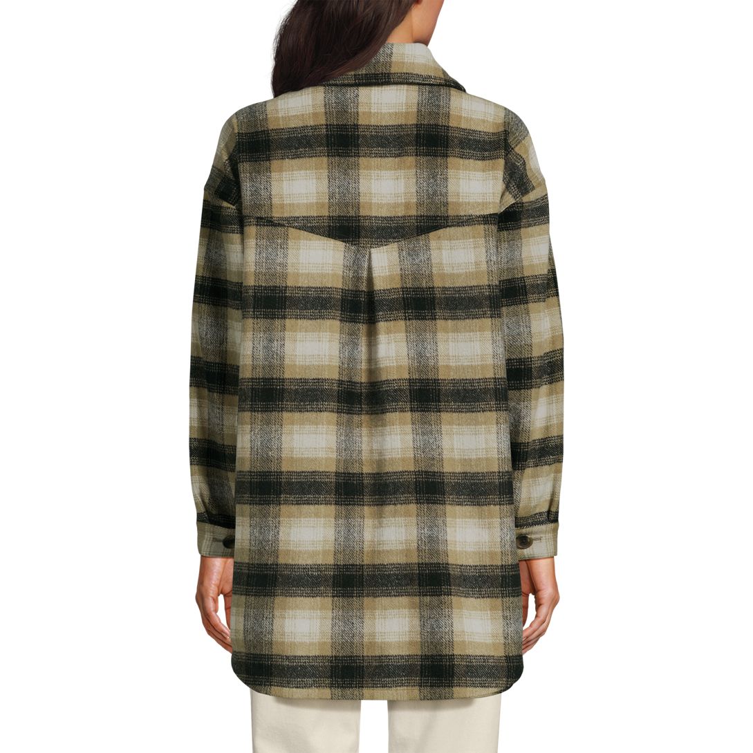Women's Menswear Shirt Jacket