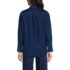Women's Soft Denim Twill Button Front Shirt, Back