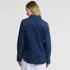 Women's Soft Denim Twill Button Front Shirt, Back