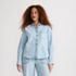 Women's Soft Denim Twill Button Front Shirt, Front