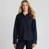 Women's Soft Denim Twill Button Front Shirt, Front