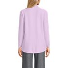 Women's Cable Ottoman Relaxed Long Sleeve Funnel Neck Tunic
