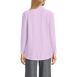 Women's Cable Ottoman Relaxed Long Sleeve Funnel Neck Tunic, Back