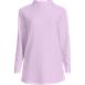 Women's Cable Ottoman Relaxed Long Sleeve Funnel Neck Tunic, Front