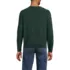Men's Long Sleeve Washable Merino Wool V Neck Sweater, Back