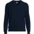 Men's Long Sleeve Washable Merino Wool V Neck Sweater, Front