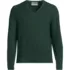 Men's Long Sleeve Washable Merino Wool V Neck Sweater, Front
