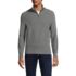 Men's Long Sleeve Washable Merino Wool Quarter Zip Sweater