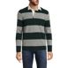 Men's Long Sleeve Wool Blend Rugby Sweater, Front