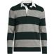 Men's Long Sleeve Wool Blend Rugby Sweater, Front