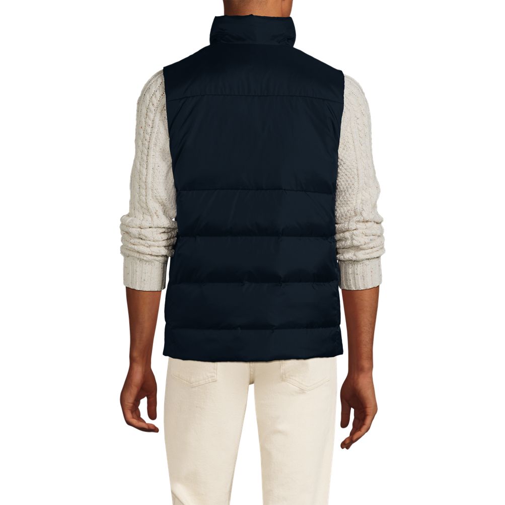 Lands end mens down vest deals