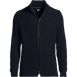 Men's Long Sleeve Shaker Mock Full Zip Sweater, Front