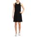 Women's High Impact Crew Neck Active Dress, Front