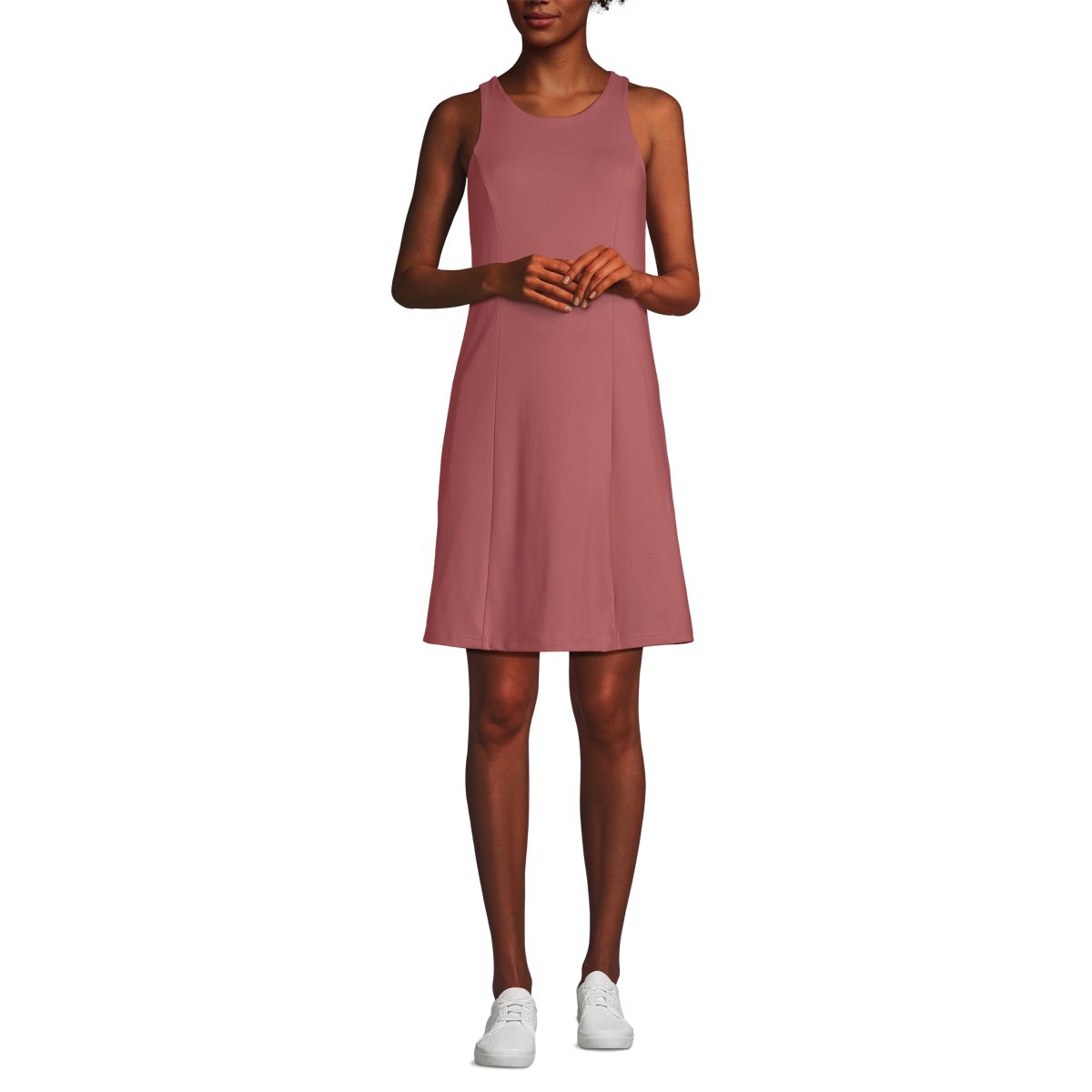 Women's High Impact Crew Neck Active Dress