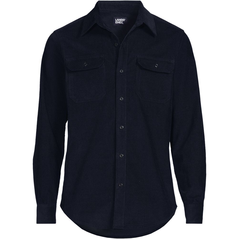その他 TEN CORDUROY SHIRT NAVY S Regular-Fit Corduroy Shirt | Old Navy