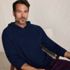 Men's Brushed Rib Hoodie, alternative image