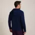 Men's Brushed Rib Hoodie, Back