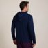 Men's Brushed Rib Hoodie, Back