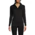 Women's Baselayer Cozy Thermaskin Quarter Zip Top, alternative image