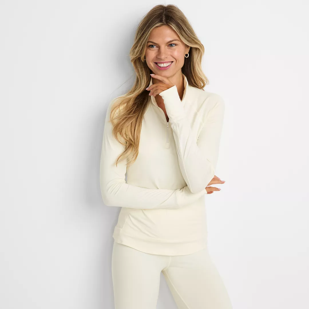 Women's Baselayer Cozy Thermaskin Quarter Zip Top