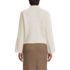 Women's Boucle Funnel Neck All Over Cable Sweater, Back