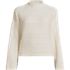Women's Boucle Funnel Neck All Over Cable Sweater, Front