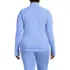 Women's Plus Size Baselayer Cozy Thermaskin Quarter Zip Top, Back