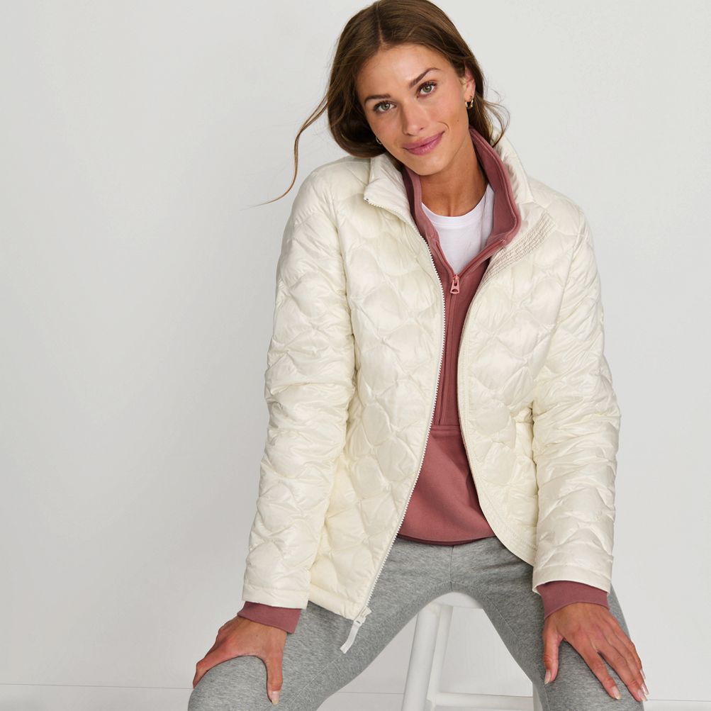 Packable down coat with detachable hood best sale