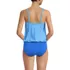 Women's Smoothing Control Blouson Fauxkini One Piece Swimsuit , Back