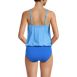 Women's Smoothing Control Blouson Fauxkini One Piece Swimsuit , Back