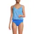 Women's Smoothing Control Blouson Fauxkini One Piece Swimsuit , Front