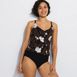 Women's Smoothing Control Blouson Fauxkini One Piece Swimsuit , alternative image