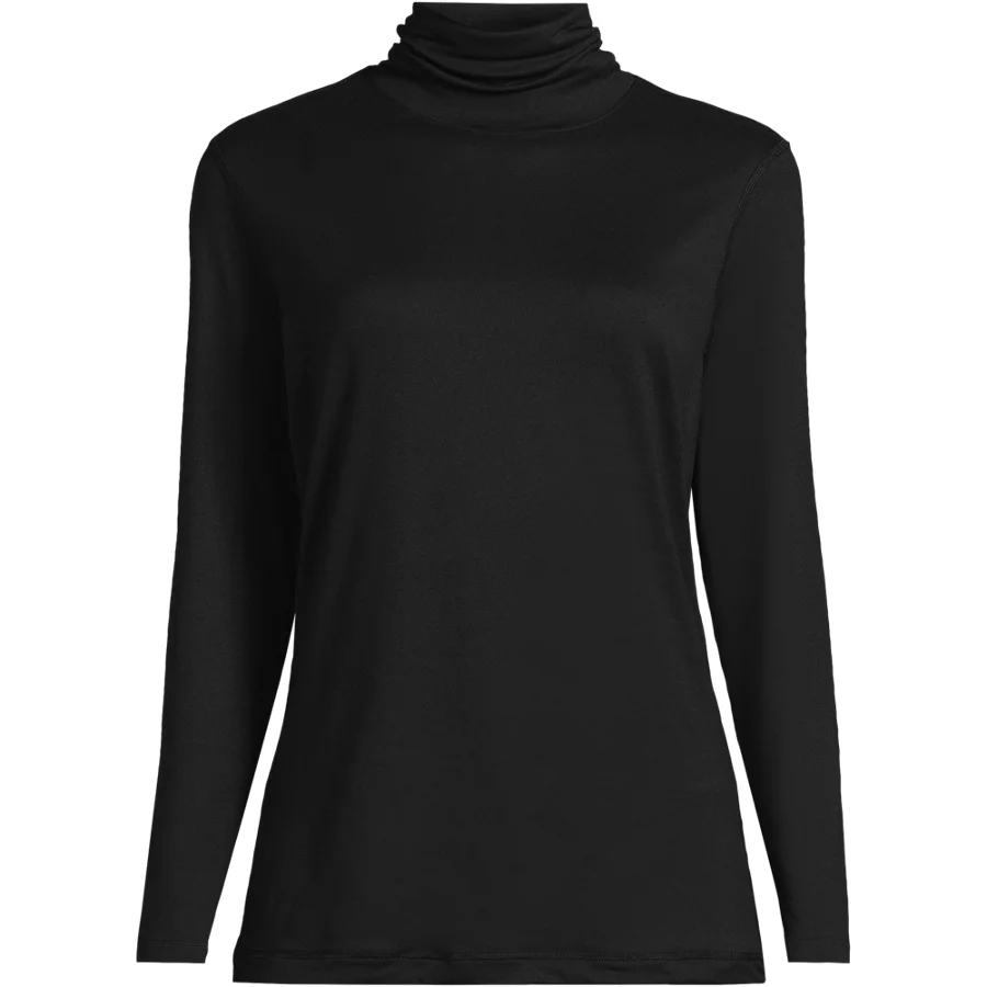 Women's Baselayer Cozy Thermaskin Turtleneck Top view 3