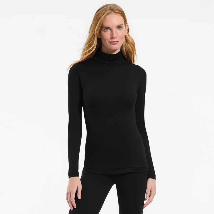 Women's Baselayer Cozy Thermaskin Turtleneck Top view 6