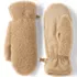 Women's Sherpa Mittens, Front